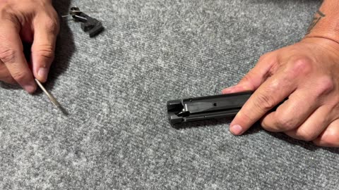 Sig MCX LT Firing Pin Safety Latch Removal