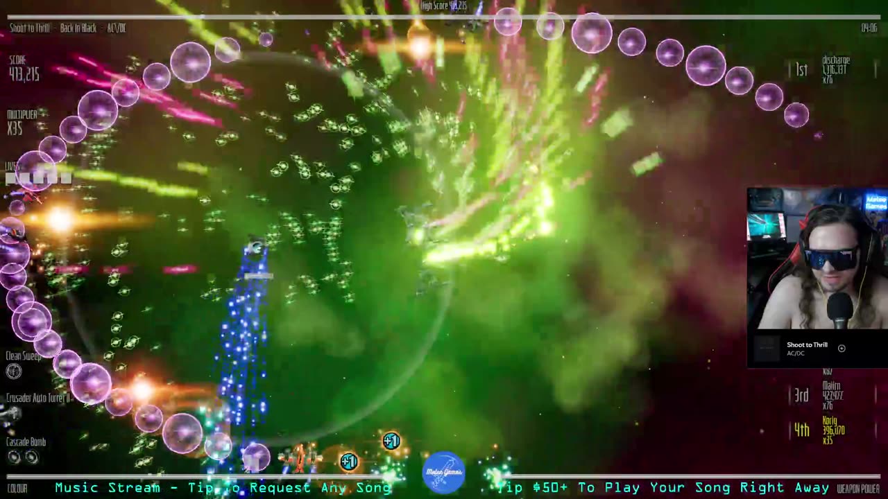 Melee Music - Beat Hazard 3 - Pretty Music In Your Ear - 1 Song Per Tip!