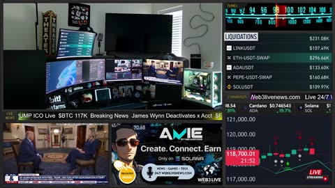 🚨 BTC Hits $119K — Epstein Trends, Market About to Pop Off? | Live Crypto Watch 🧨📈