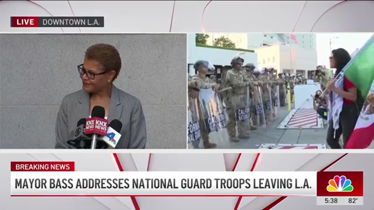 'Important victory.' Mayor Bass reacts to National Guard troops' withdrawal | sunmax966