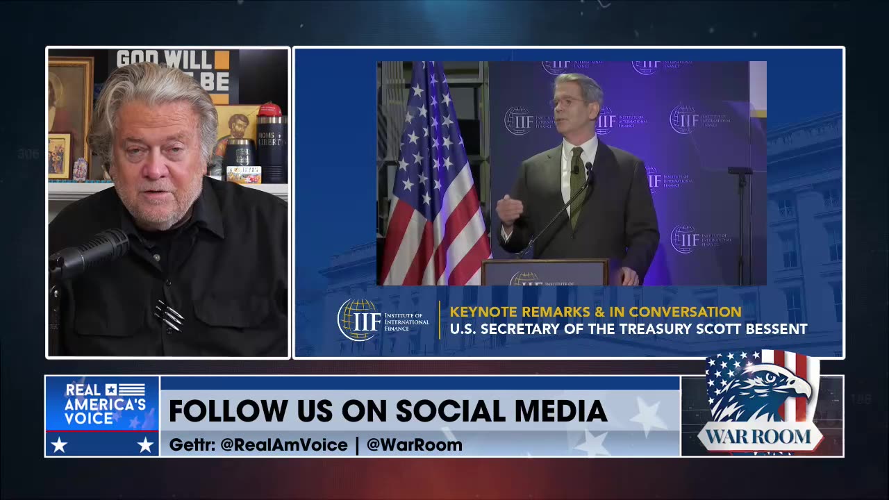 “It’s About Massive Tax CUTS For Working Class And Middle Class People.” Bannon On Bessent On IIF