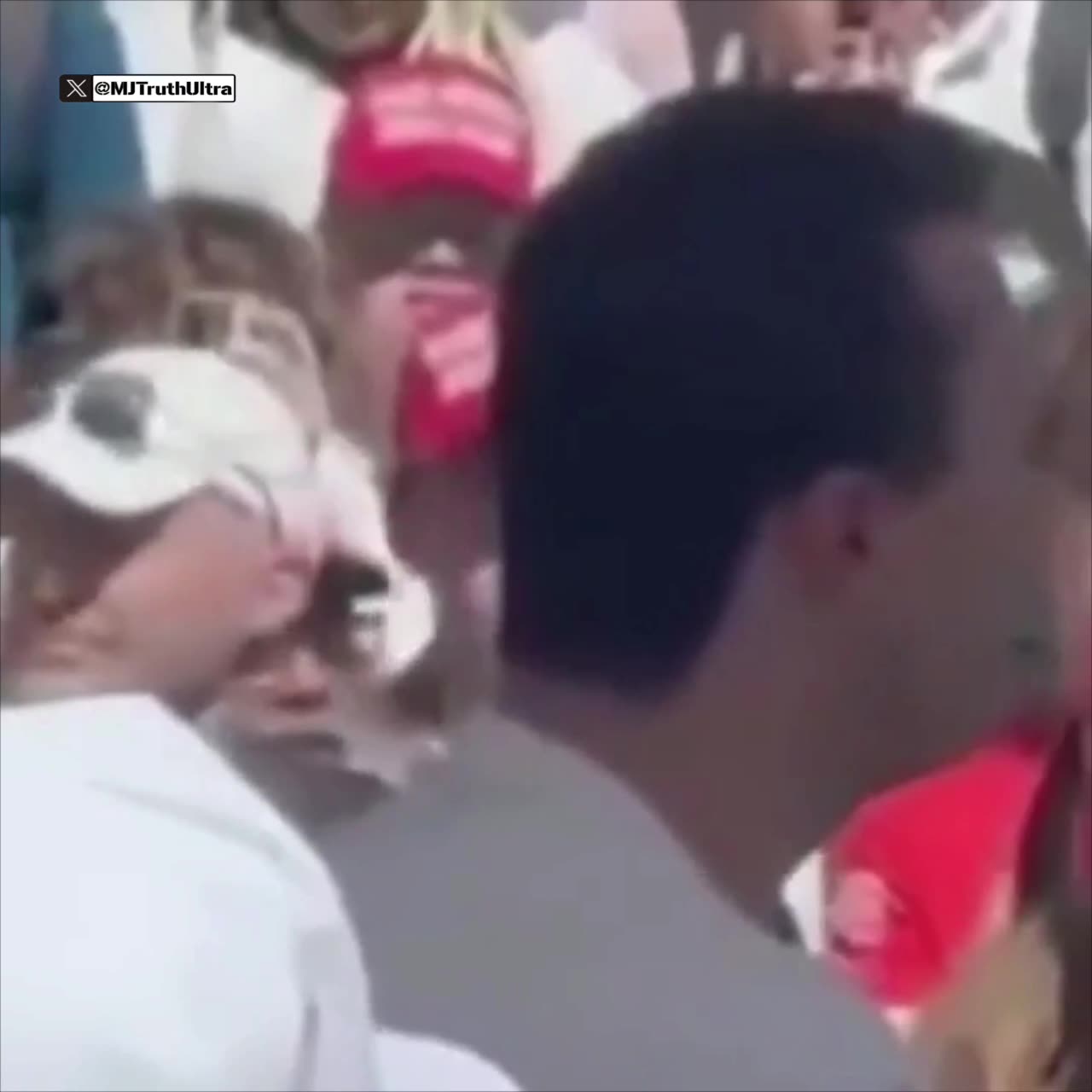 Charlie Kirk - Earpiece or Necklace Spotted