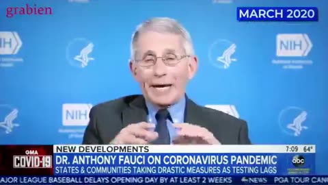 Dr. Anthony Fauci - Another absolute nutjob