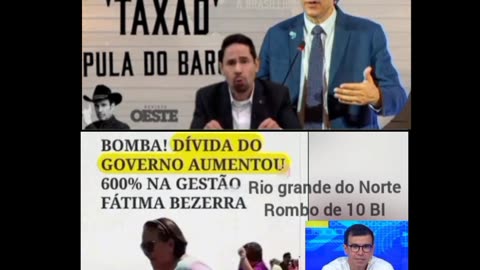 PT é a destruição do estado seja estadual ou federal, para jogar a bomba na mão do outro eles saem de fininho. Vejam os exemplos desses 2 destruidores Fátima bezerra rombo de 10 BI em Natal, Haddad rombo de 9 tri no Brasil.
