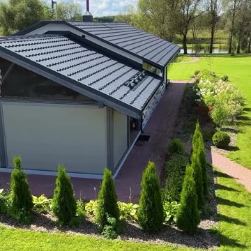 A magical place is when you can enjoy nature without leaving your home.