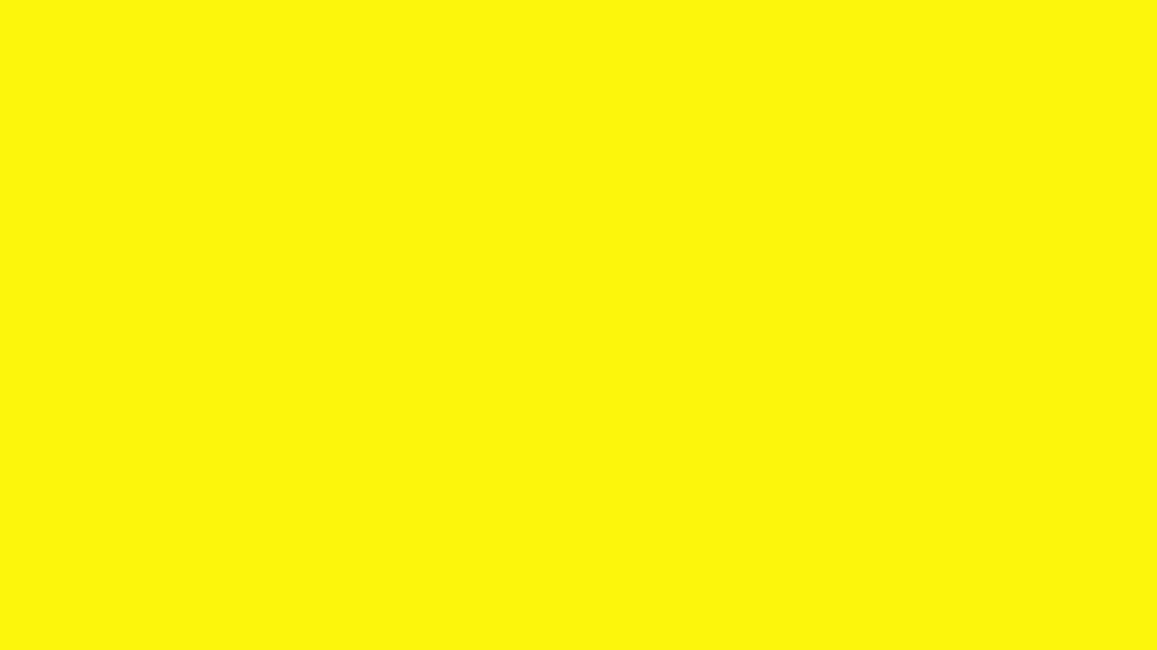 1 hour Yellow screen