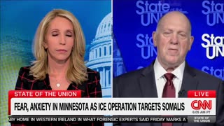 Tom Homan Sets CNN Host Straight After Suggestion ICE Targets Migrants Based on Appearance