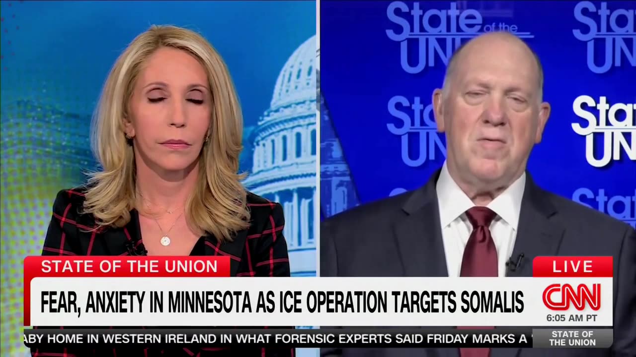 Tom Homan Sets CNN Host Straight After Suggestion ICE Targets Migrants Based on Appearance