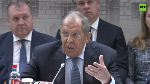 Russia's Foreign Minister, Sergei Lavrov, on Western arrogance
