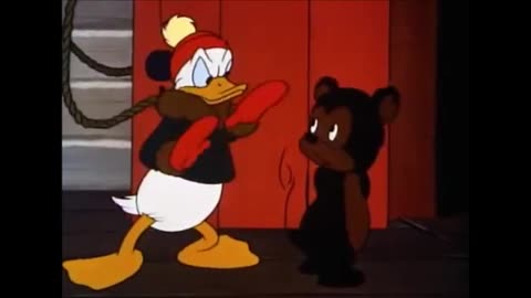Disney's Dumb Bell of the Yukon (1946) Butt Kick