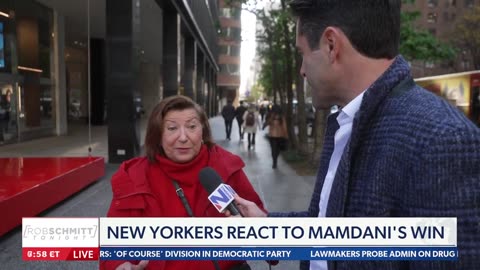 New Yorkers react to Zohran Mamdani's win ⚡Rob Schmitt