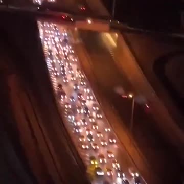 OVER 10 MILLION PEOPLE IN TEHRAN AT 3AM ARE TRYING TO FLEE
