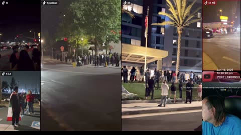 🔴 Ice Protest Los ANGELES Portland