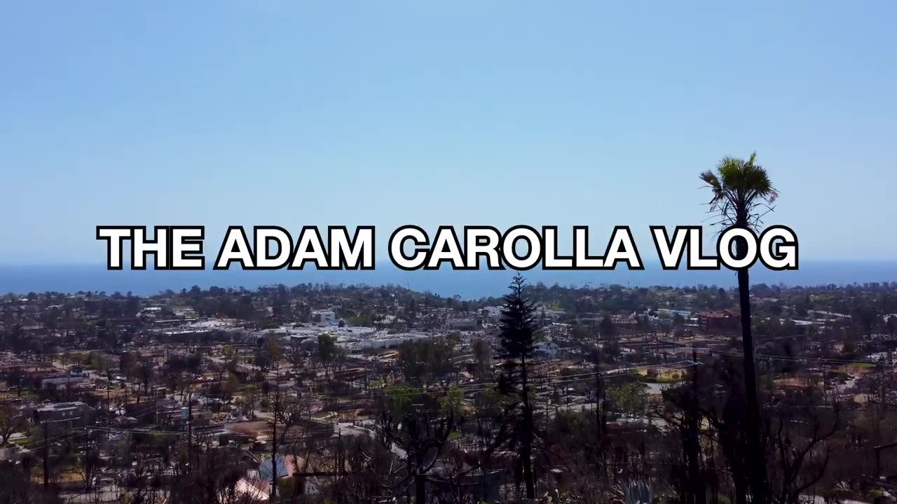 Adam Checks Out the Palisades 🔥 The Adam Carolla Vlog