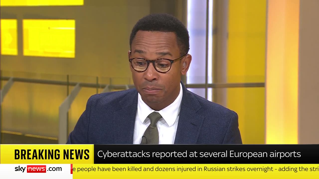 A cyber attack has caused disruption at several major European airports including Heathrow,