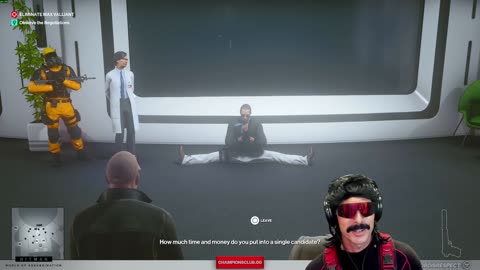 DR DISRESPECT vs VAN DAMME in Hitman 3