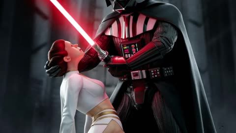 Darth Vader spanking Princess Leah by TheForrestNarrator