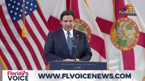 FLORIDA GOVERNOR RON DESANTIS