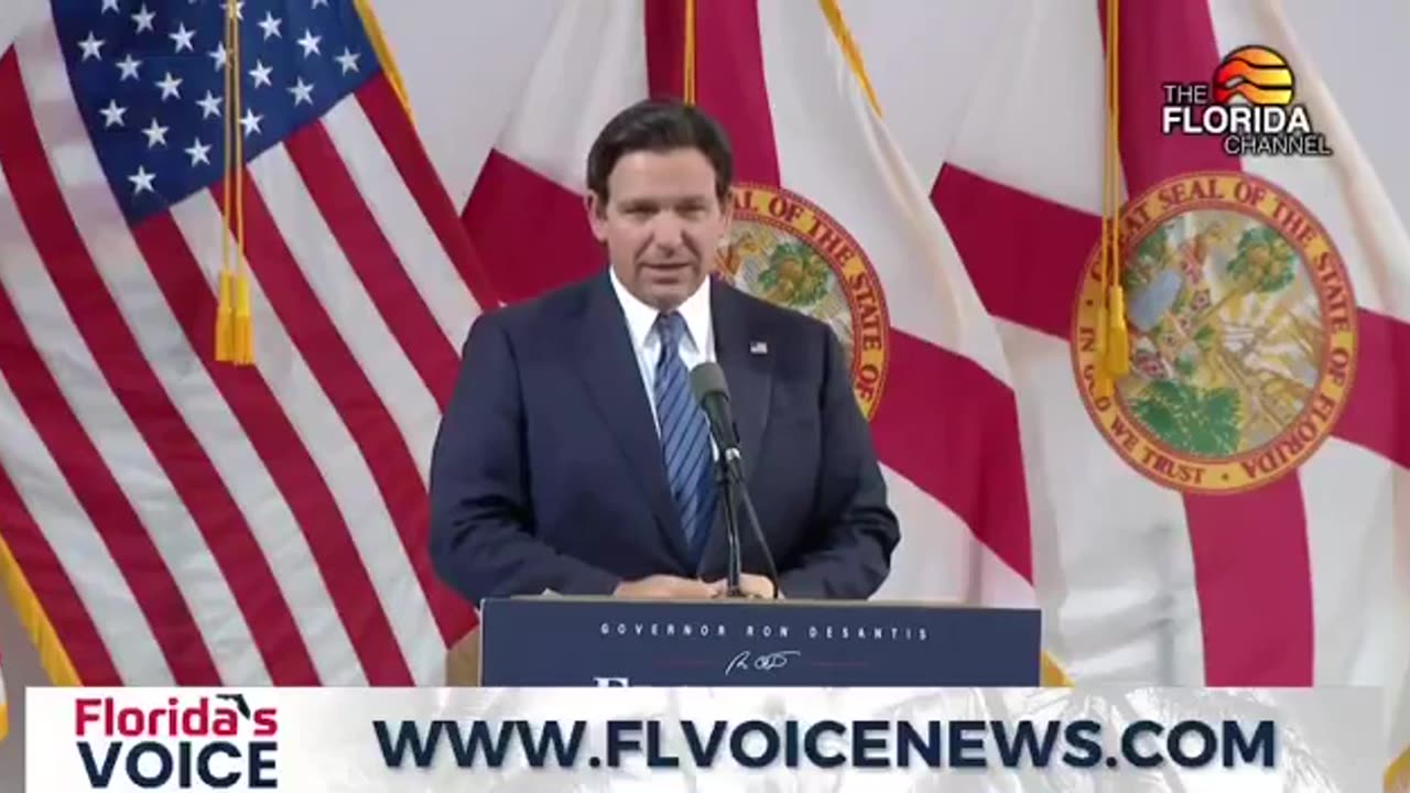 FLORIDA GOVERNOR RON DESANTIS