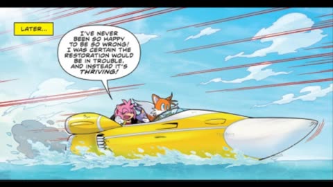 Newbie's Perspective Review IDW Sonic Issue 78