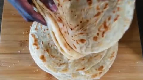 How to Make Soft & Layered Kenyan Chapati | Easy Paratha Recipe