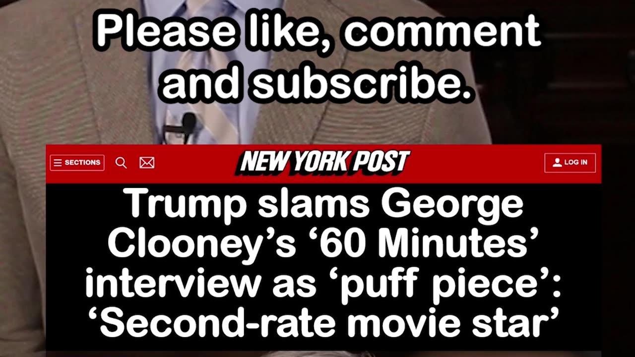 George Clooney Says He Decided Not to Support Biden Because He Tells the Truth [60 Minutes]