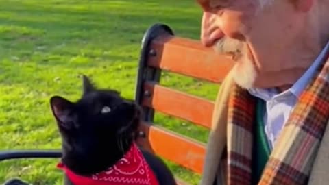 Having someone to talk to at the park