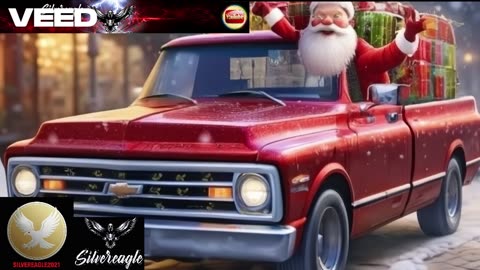 Santa's Drivin a Chevrolet