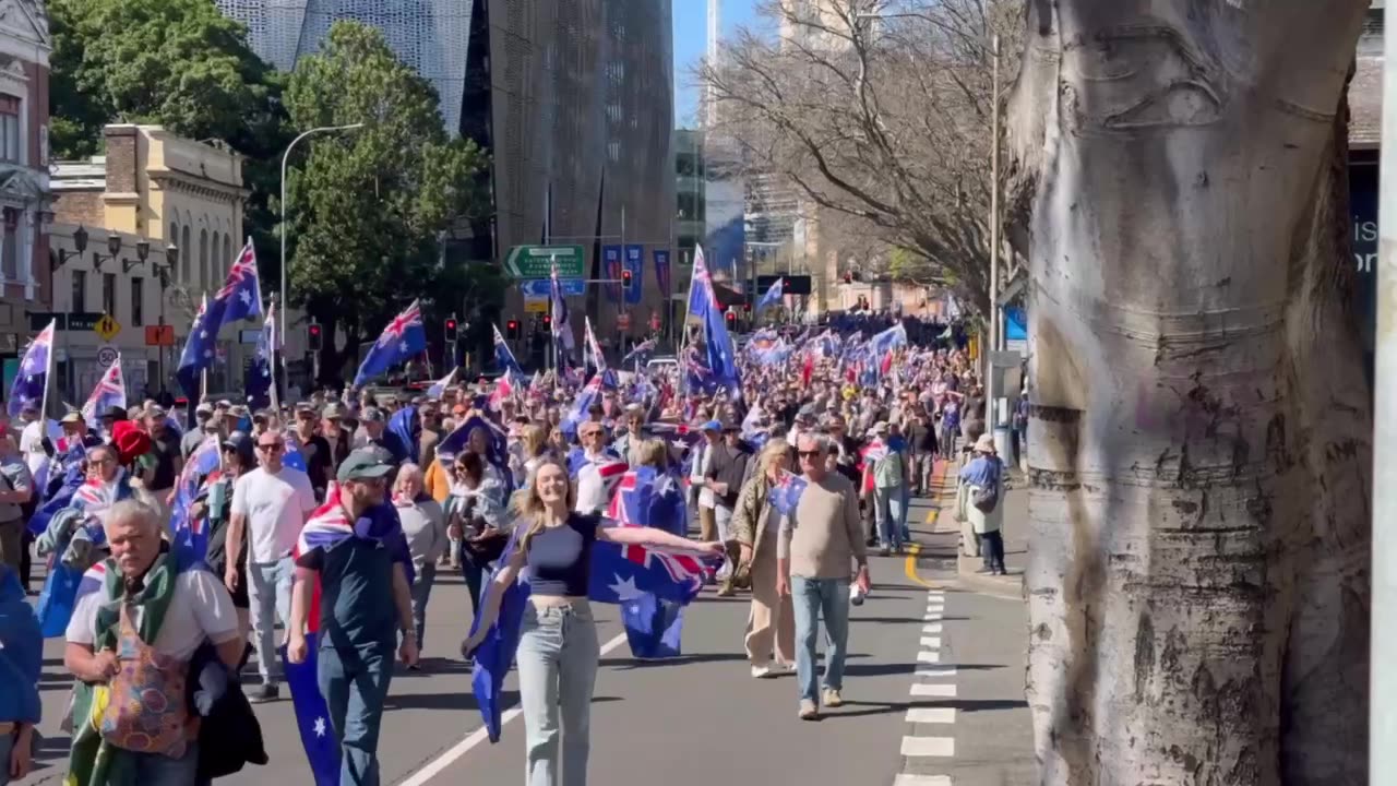 Proteste contro l'immigrazione di massa Australia