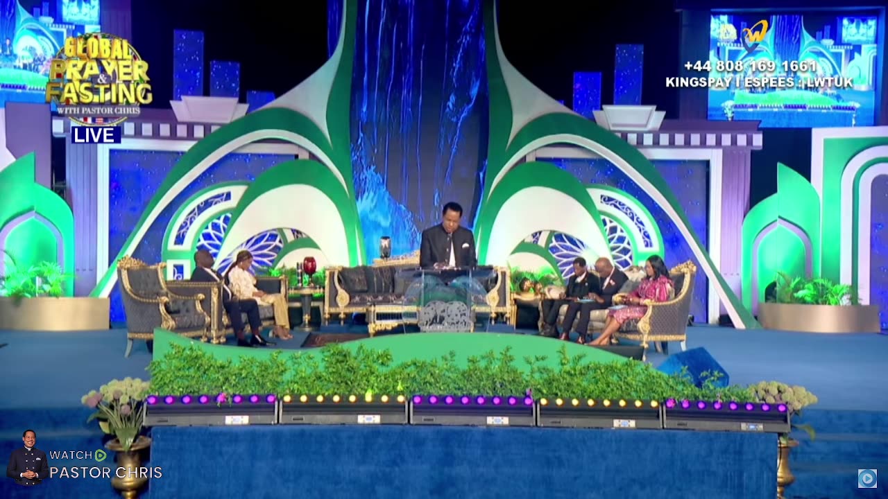LIVE: GLOBAL PRAYER AND FASTING WITH PASTOR CHRIS || OCTOBER 30TH 2025