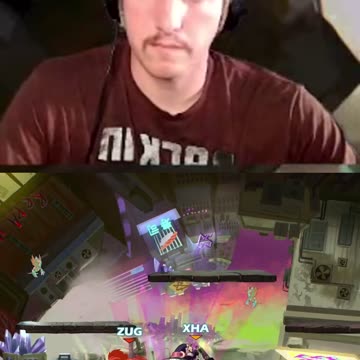 When you're throwing in #Brawlhalla and you get that #gungame win | #xhairbait #shorts