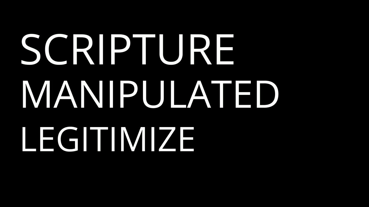 Scripture's Dark Shadow: The Chilling Legacy of the Old Testament - Part 1