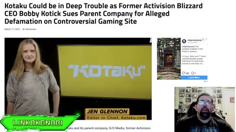 Bobby Kotick Former CEO Of Activision Blizzard Suing Kotaku