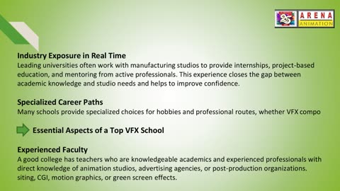 Selecting the Appropriate VFX School: A Pathway to Visual Storytelling Greatness