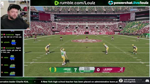 NEWS | CFB 26 | CHILLING FOR A COUPLE OF HOURS | ALABAMA PLAYS AT 11 AM CST TOMORROW!