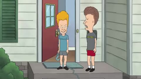 Beavis and Butthead locked out of home