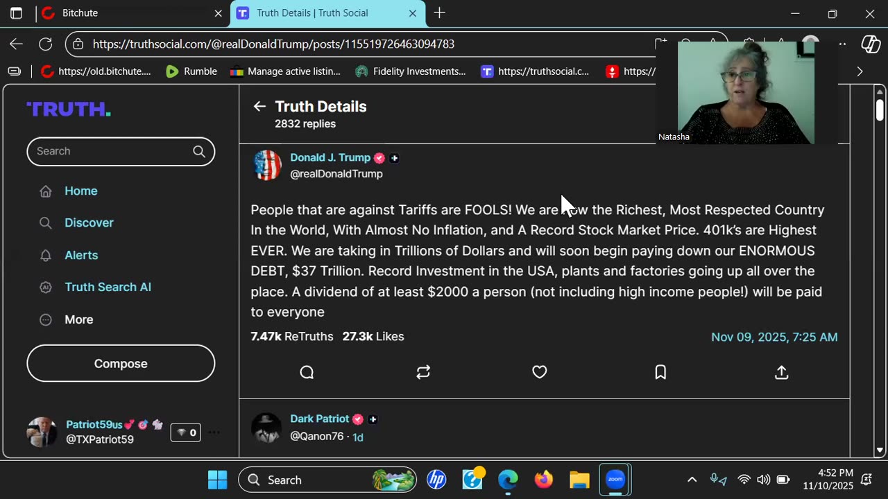 Trump's Tariff's Checks? Good idea? Not sure