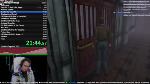 LIVE SILENT HILL 1 & 2 SpeedRunning & NO-Damage [NS/ND] + Other games