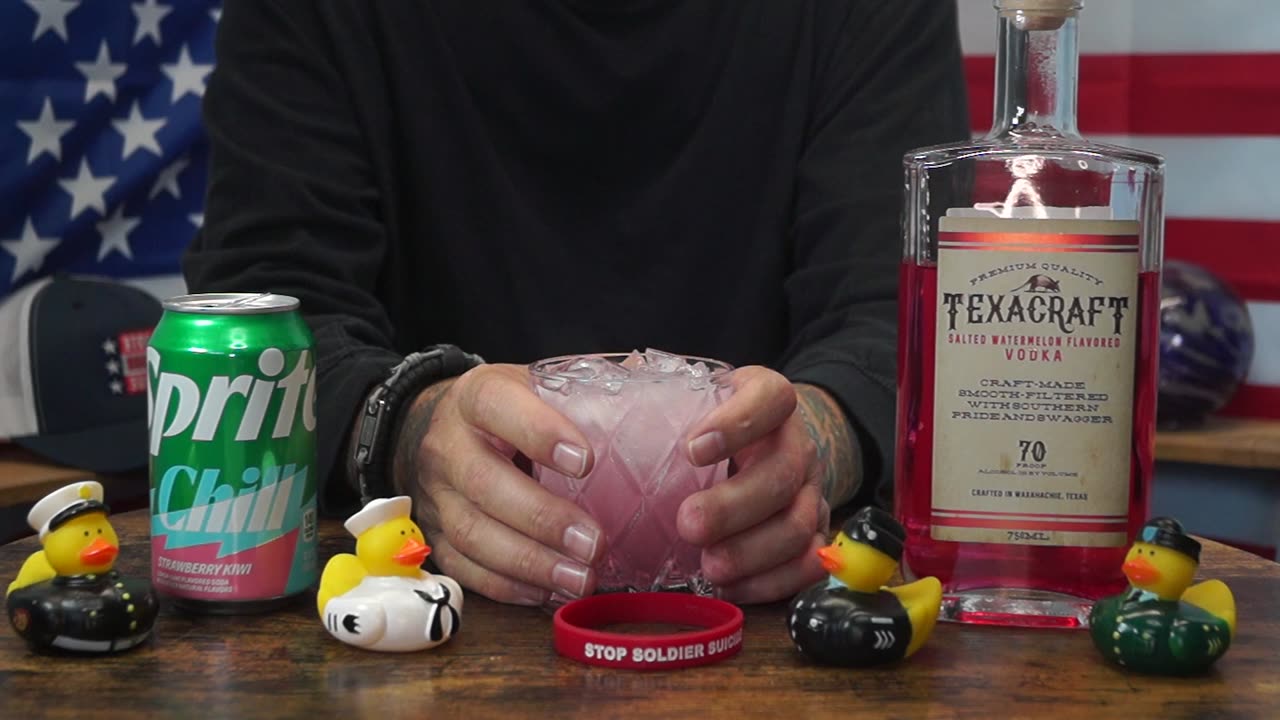 Wesley Prins - Texacraft Salty Watermelon Vodka & Sprite Chill Strawberry Kiwi