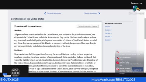 Black Youtube (FBA) Grifters & the 14th amendment. Birthright citizenship