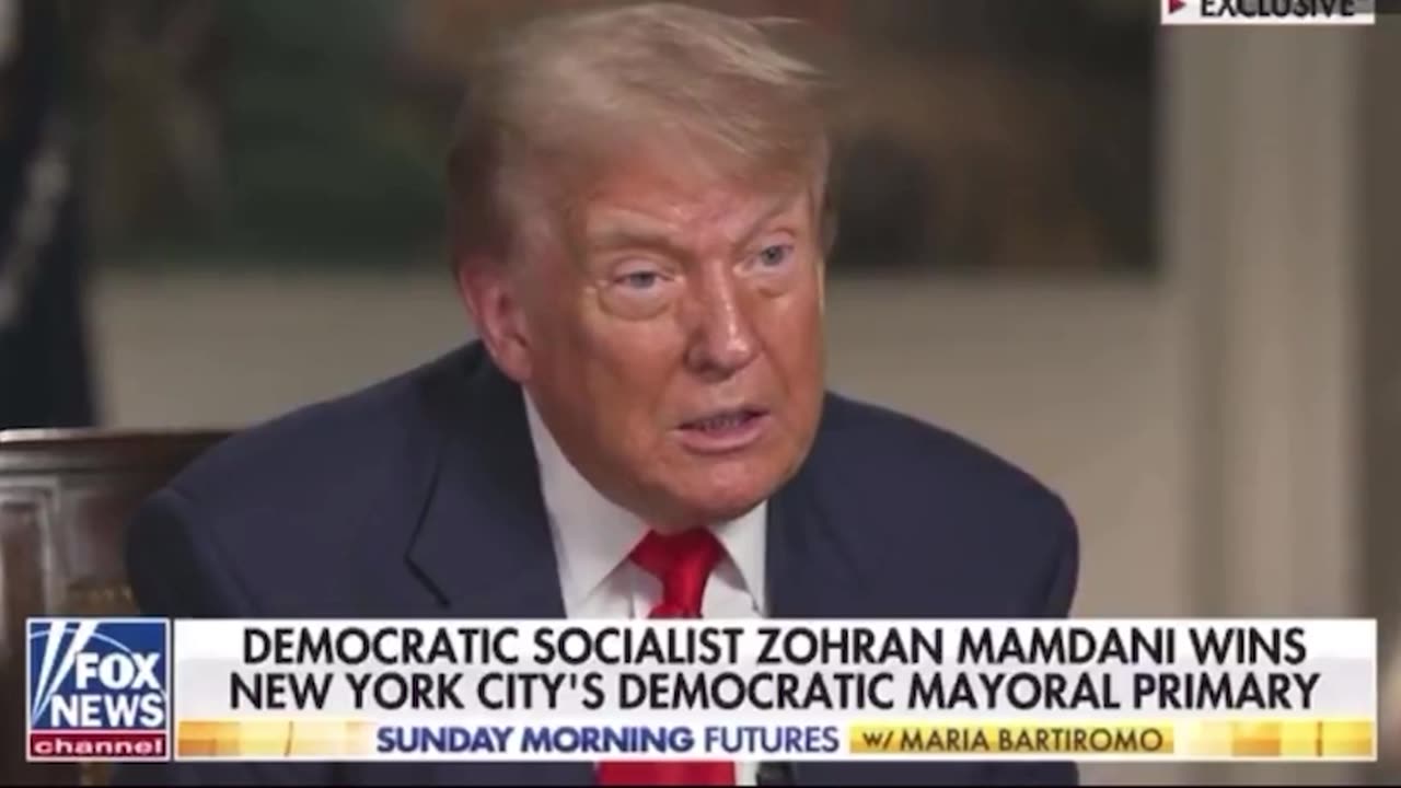 Trump calls NYC Mayoral Candidate Zohran Mamdani a Communist