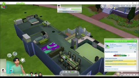 Sims 4 reto casas y profesiones