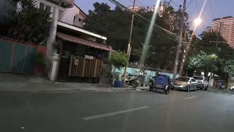 Malaya Street corner Aliw Street in Mandaluyong City in the Philippines