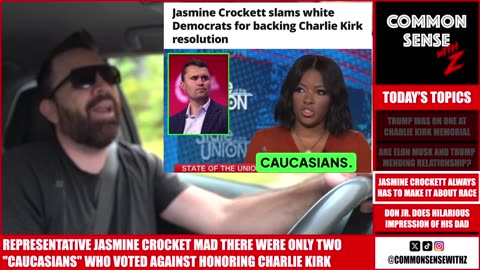Trump's Hilarious Kirk Speech, Musk Chat Stuns, Crockett Rages, Don Jr's Epic Trump Impression