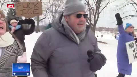 REPORTER GETS HECKLED: "THIS IS THE STATE OF THE US RIGHT NOW"