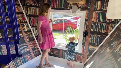 Exploring the Upside Down House at Pacific Fair Gold Coast 2024 | Quirky Family Adventure
