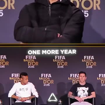 Cristiano Ronaldo- speak like a true champion