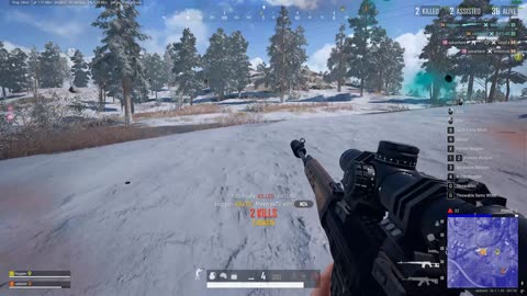 Hog och Vlad arbetar ihop till en kyckling i vinterkylan - junispel på Vikendi med 8x