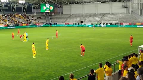 Vuk Vlahovic wonderkid 2007 Cibalia. What a player! Romania vs Montenegro. UEFA EURO U19. 13.06.2025