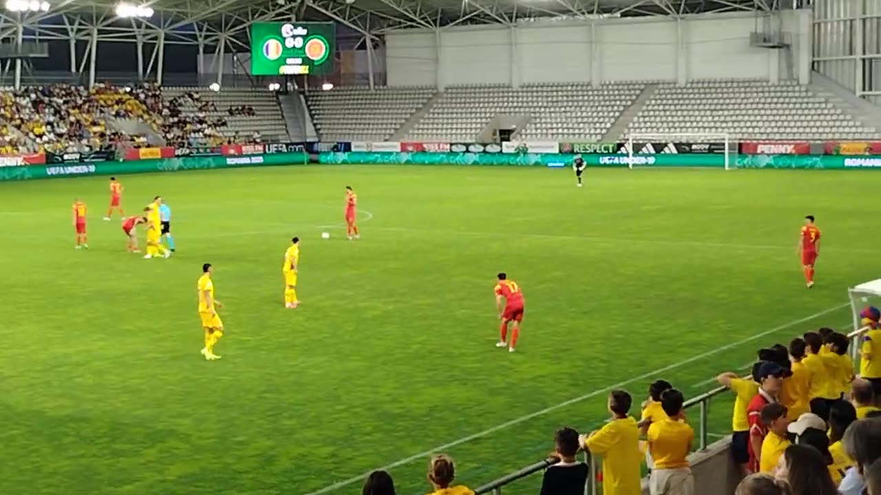 Vuk Vlahovic wonderkid 2007 Cibalia. What a player! Romania vs Montenegro. UEFA EURO U19. 13.06.2025